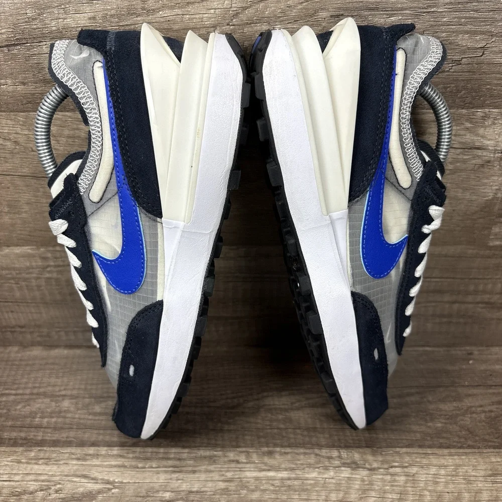 Nike Waffle One Blue Gray Womens US Size 7.5 EUR 38.5 DD8014-003 Sneakers